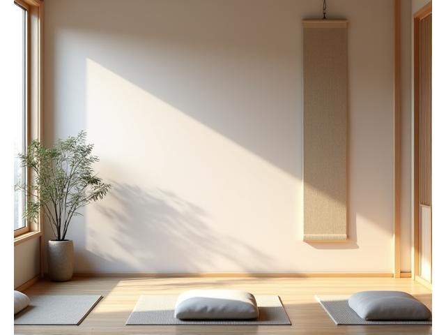 静かな瞑想室
