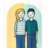 家族訪問のアイコン